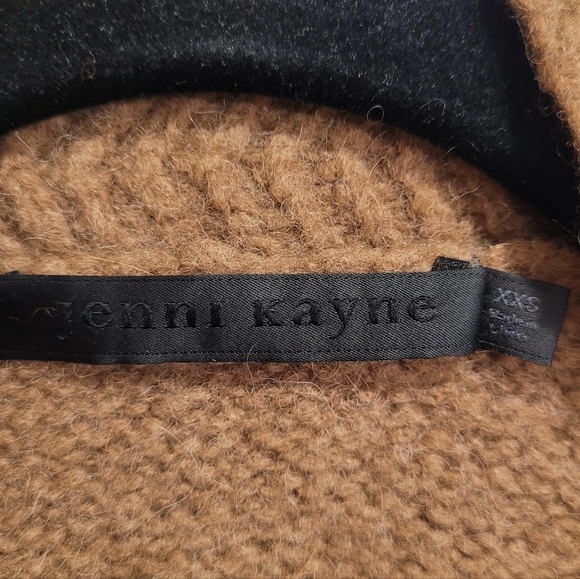 JENNI KAYNE COTTAGE VNECK ALPACA WOOL CARDIGAN - Picture 5 of 7